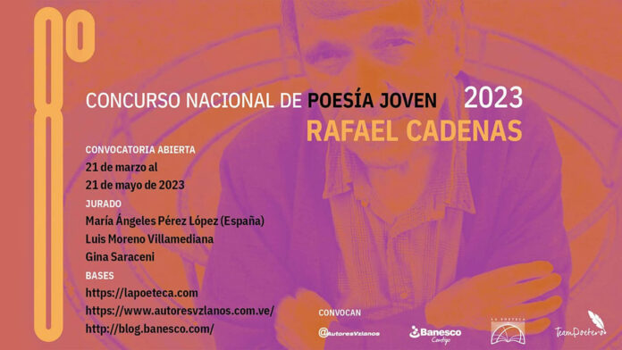 Poesía Joven Rafael Cadenas 2023