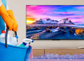 Limpiar pantalla smart tv