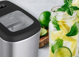Prepara bebidas más refrescantes con la máquina de hielo portátil Máquina para hacer hielo