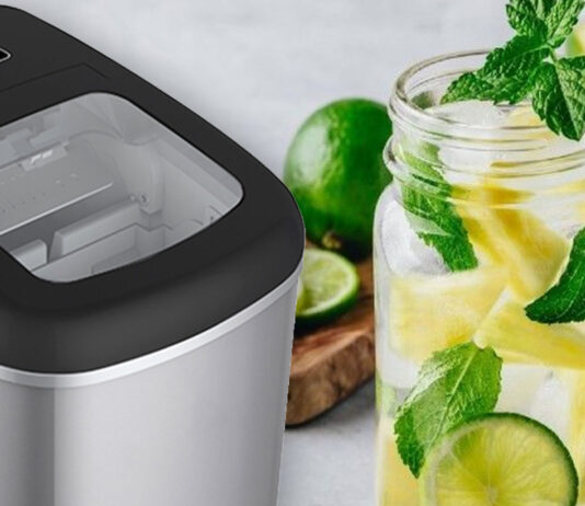 Prepara bebidas más refrescantes con la máquina de hielo portátil Máquina para hacer hielo